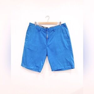 Vans - Men’s Casual Chino Mid Rise Blue Cotton Blend Shorts